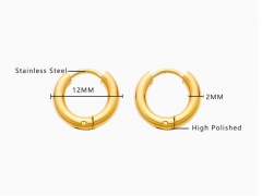 Stainless Steel Jewelry Wholesale - Stainless Steel Earrings - HY0076E0212
