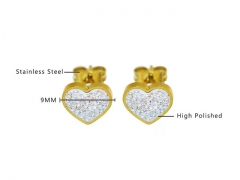 Stainless Steel Jewelry Wholesale - Stainless Steel Earrings - HY0076E0128