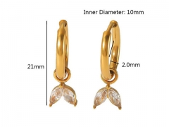 Stainless Steel Jewelry Wholesale - Stainless Steel Earrings - HY0158E0137