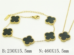 Wholesale Stainless Steel Bracelets & Necklaces Sets - HY32S0188HNQ