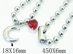 Stainless Steel Jewelry Wholesale - Stainless Steel Necklaces - HY21N0046HKW