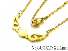 Stainless Steel Jewelry Wholesale - Stainless Steel Necklaces - HY54N0352LQ
