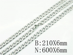 Wholesale Stainless Steel Bracelets & Necklaces Sets - HY40S0486OL