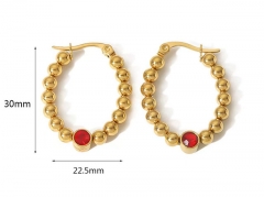 Stainless Steel Jewelry Wholesale - Stainless Steel Earrings - HY0158E0760
