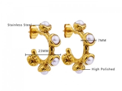 Stainless Steel Jewelry Wholesale - Stainless Steel Earrings - HY0076E0183