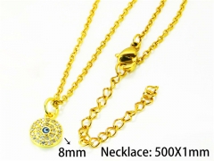 Stainless Steel Jewelry Wholesale - Stainless Steel Necklaces - HY54N0584ML