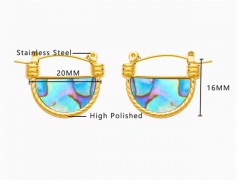 Stainless Steel Jewelry Wholesale - Stainless Steel Earrings - HY0076E0063