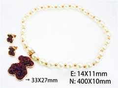Stainless Steel Jewelry Wholesale - Stainless Steel Necklaces - HY64S1021IKD