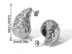 Stainless Steel Jewelry Wholesale - Stainless Steel Earrings - HY0158E0532