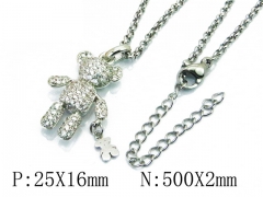 Stainless Steel Jewelry Wholesale - Stainless Steel Necklaces - HY90N0170HPQ