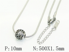 Stainless Steel Jewelry Wholesale - Stainless Steel Necklaces - HY12N0844GLL