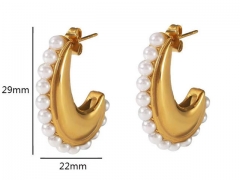 Stainless Steel Jewelry Wholesale - Stainless Steel Earrings - HY0158E0538