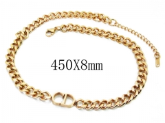 Stainless Steel Jewelry Wholesale - Stainless Steel Necklaces - HY19N0056HHC