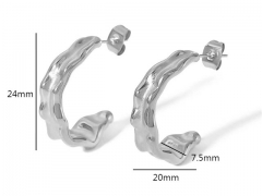 Stainless Steel Jewelry Wholesale - Stainless Steel Earrings - HY0158E0363