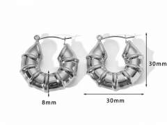 Stainless Steel Jewelry Wholesale - Stainless Steel Earrings - HY0158E0070