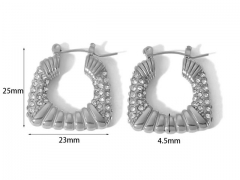 Stainless Steel Jewelry Wholesale - Stainless Steel Earrings - HY0158E0708