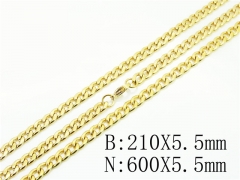 Wholesale Stainless Steel Bracelets & Necklaces Sets - HY40S0482HHF