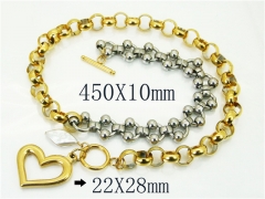 Stainless Steel Jewelry Wholesale - Stainless Steel Necklaces - HY21N0193HPY
