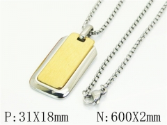 Stainless Steel Jewelry Wholesale - Stainless Steel Necklaces - HY41N0338HLD