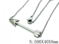 Stainless Steel Jewelry Wholesale - Stainless Steel Necklaces - HY54N0345LA