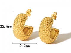 Stainless Steel Jewelry Wholesale - Stainless Steel Earrings - HY0158E0674