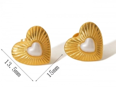 Stainless Steel Jewelry Wholesale - Stainless Steel Earrings - HY0158E0820