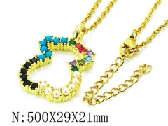 Stainless Steel Jewelry Wholesale - Stainless Steel Necklaces - HY90N0038HLW