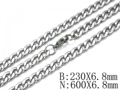 Wholesale Stainless Steel Bracelets & Necklaces Sets - HY61S0181M5