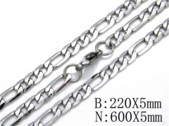 Wholesale Stainless Steel Bracelets & Necklaces Sets - HY40S0203N0