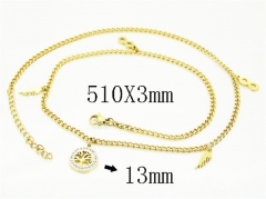 Stainless Steel Jewelry Wholesale - Stainless Steel Necklaces - HY30N0180HKD