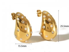 Stainless Steel Jewelry Wholesale - Stainless Steel Earrings - HY0158E0274