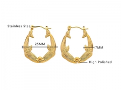 Stainless Steel Jewelry Wholesale - Stainless Steel Earrings - HY0076E0149