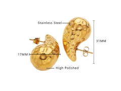 Stainless Steel Jewelry Wholesale - Stainless Steel Earrings - HY0076E0040