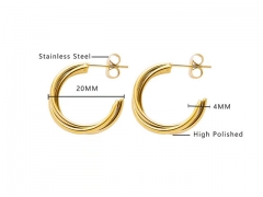 Stainless Steel Jewelry Wholesale - Stainless Steel Earrings - HY0076E0009