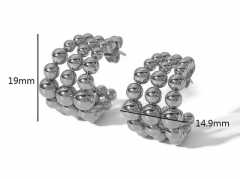 Stainless Steel Jewelry Wholesale - Stainless Steel Earrings - HY0158E0705