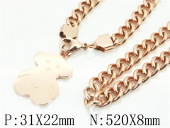 Stainless Steel Jewelry Wholesale - Stainless Steel Necklaces - HY90N0242IHR