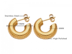 Stainless Steel Jewelry Wholesale - Stainless Steel Earrings - HY0076E0078