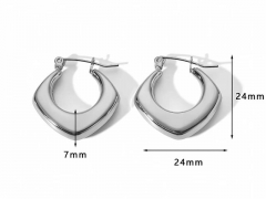Stainless Steel Jewelry Wholesale - Stainless Steel Earrings - HY0158E0069