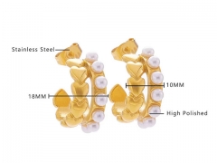 Stainless Steel Jewelry Wholesale - Stainless Steel Earrings - HY0076E0173