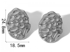 Stainless Steel Jewelry Wholesale - Stainless Steel Earrings - HY0158E0309