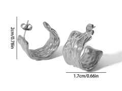 Stainless Steel Jewelry Wholesale - Stainless Steel Earrings - HY0158E0703