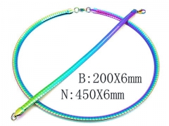 Wholesale Stainless Steel Bracelets & Necklaces Sets - HY70S0105HLS