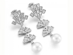 Stainless Steel Jewelry Wholesale - Stainless Steel Earrings - HY0151E0307