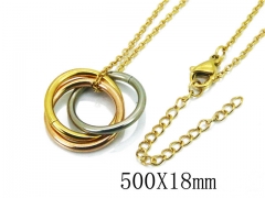 Stainless Steel Jewelry Wholesale - Stainless Steel Necklaces - HY59N0003LL