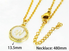 Stainless Steel Jewelry Wholesale - Stainless Steel Necklaces - HY54N0195MLW