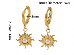 Stainless Steel Jewelry Wholesale - Stainless Steel Earrings - HY0158E0420