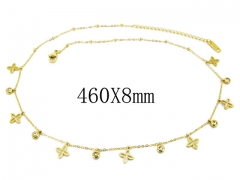 Stainless Steel Jewelry Wholesale - Stainless Steel Necklaces - HY54N0379HIC
