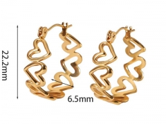 Stainless Steel Jewelry Wholesale - Stainless Steel Earrings - HY0158E0448