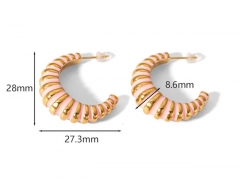 Stainless Steel Jewelry Wholesale - Stainless Steel Earrings - HY0158E0769