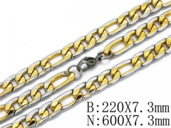Wholesale Stainless Steel Bracelets & Necklaces Sets - HY40S0045H70